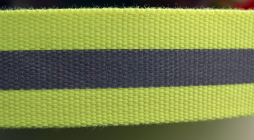 Devanet hi vis yellow relflective webbing